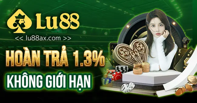 Hoàn trả 1,3% không giới hạn